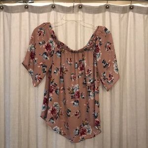 Off the shoulder top!